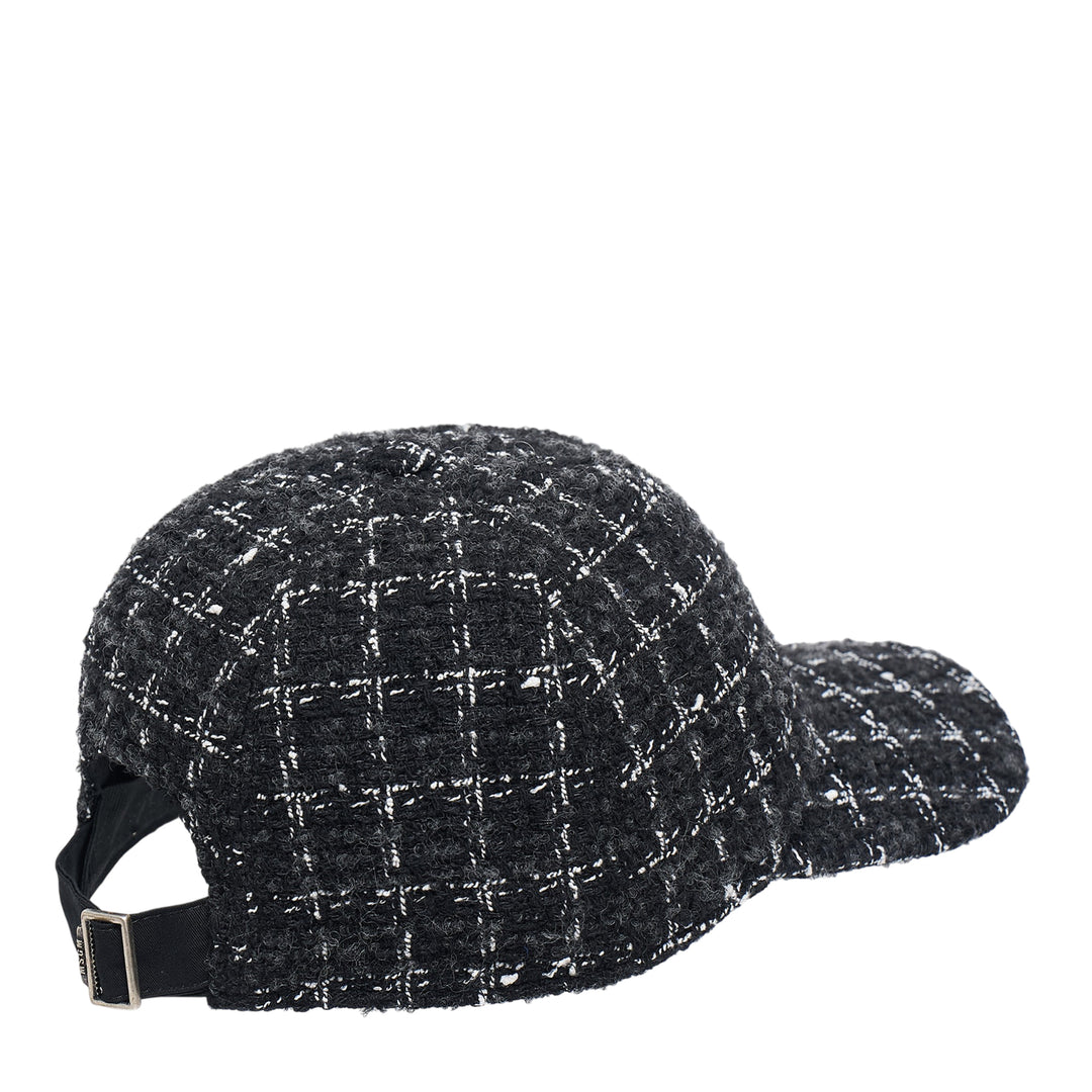 Checkered Tweed Cap