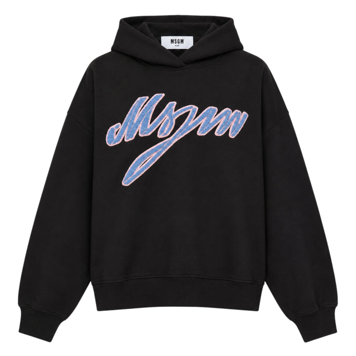 Brushstroke Logo Hoodie