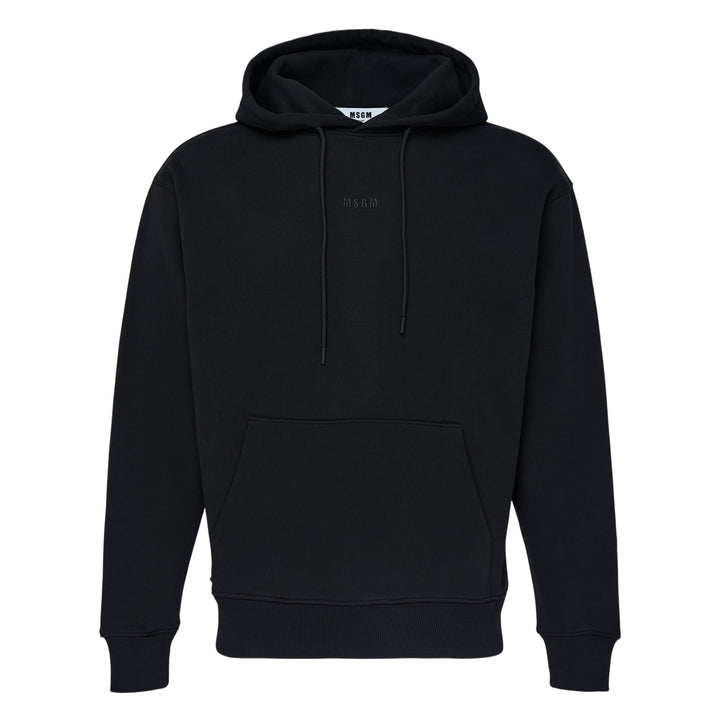 Micro Logo Pullover Hoodie