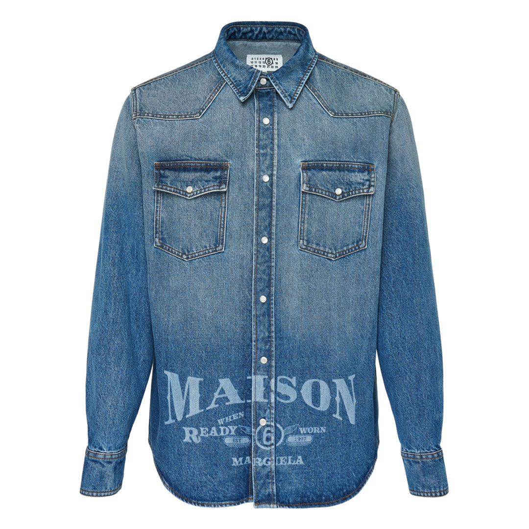 Long Sleeve Denim Shirt