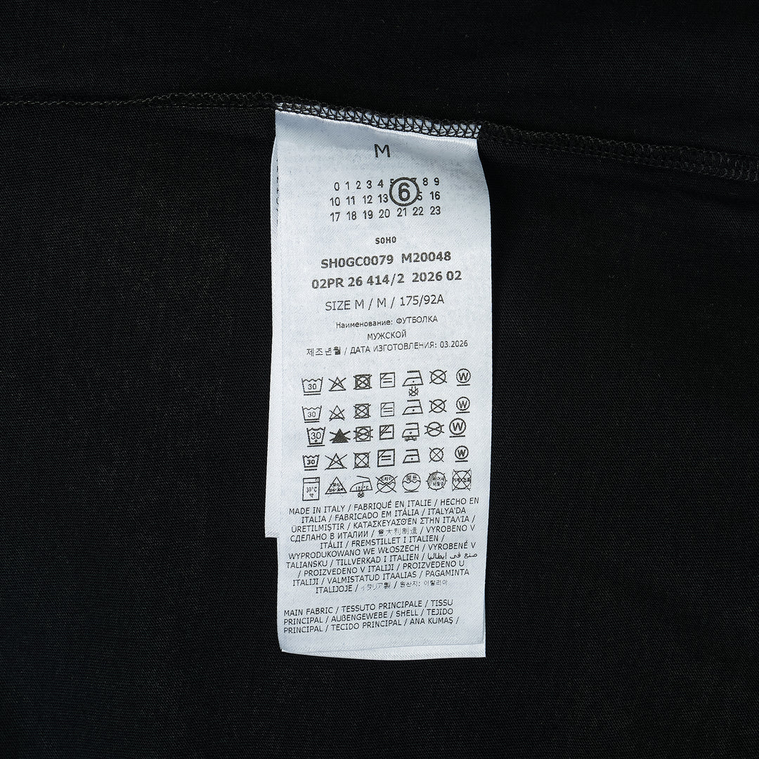 Sticker Print Cotton Jersey Tee