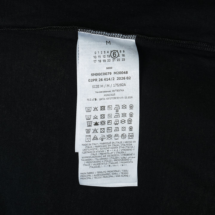 Sticker Print Cotton Jersey Tee