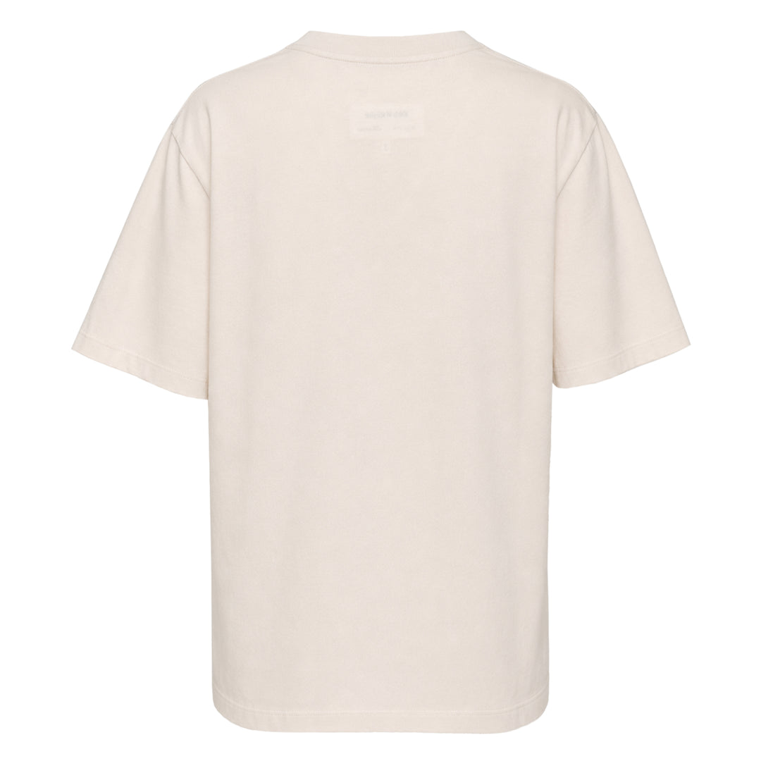 MM6 Maison Margiela Basic Cotton Short Sleeve Top in black with asymmetric layered hem and signature number grid label at the chest