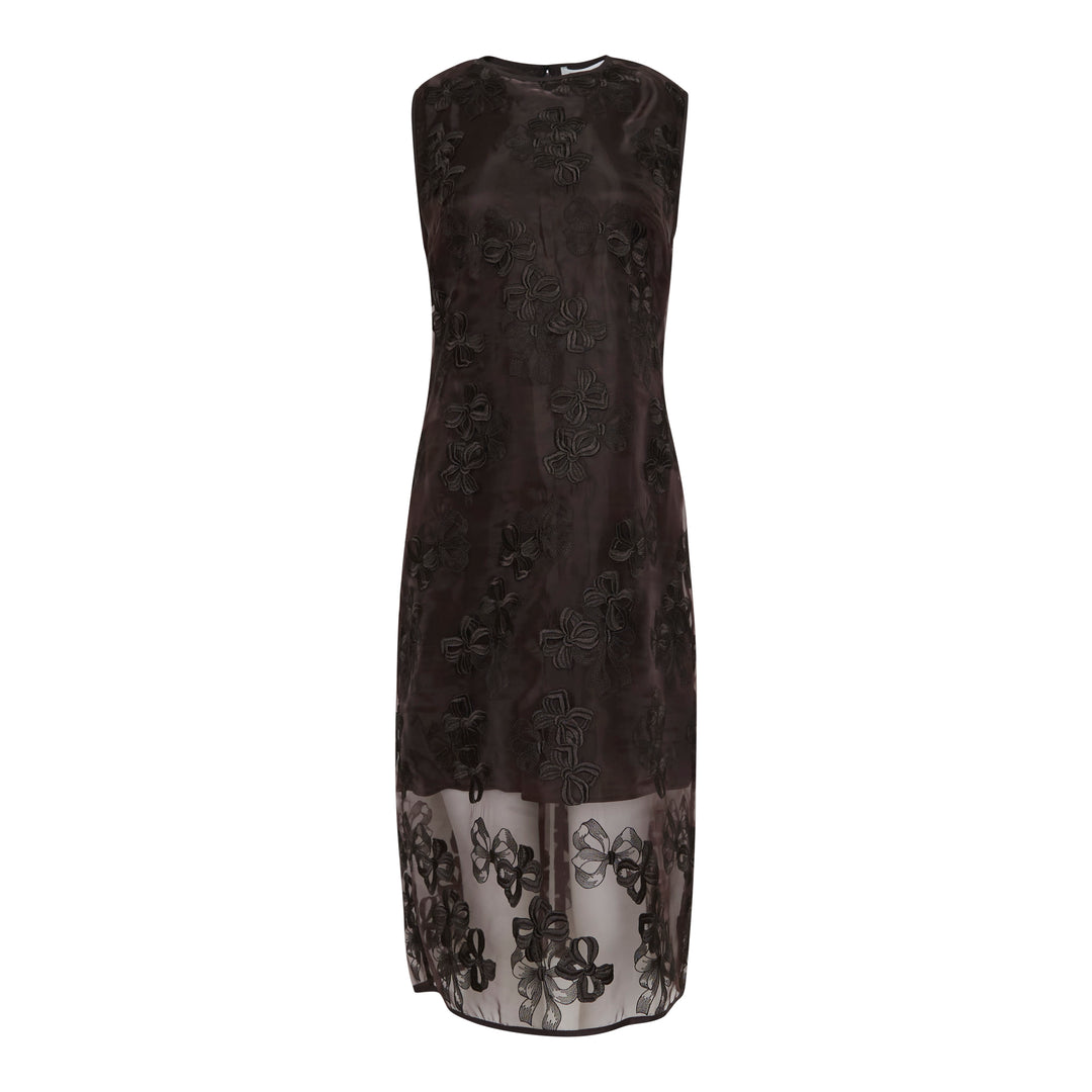 Rosette Organza Dress