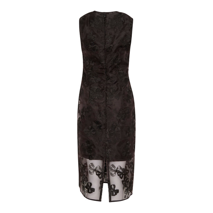 Rosette Organza Dress