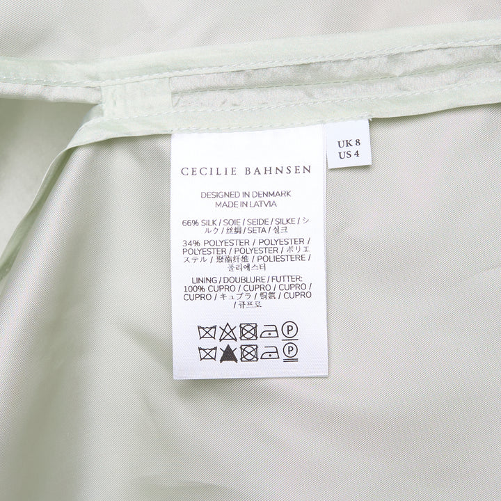 Hybrid Organza Midi Skirt