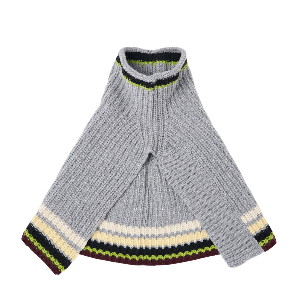 Dries Van Noten Striped Knit Collar - view 2