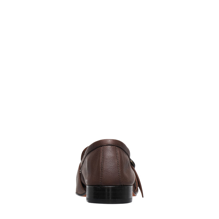 Buckle Strap Loafers