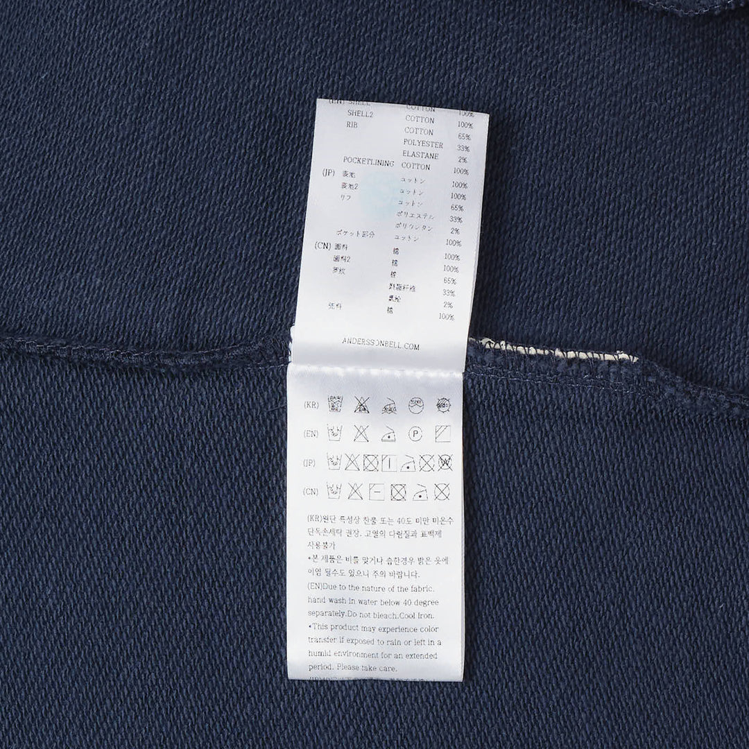 Unisex Patchwork Zip Hoodie