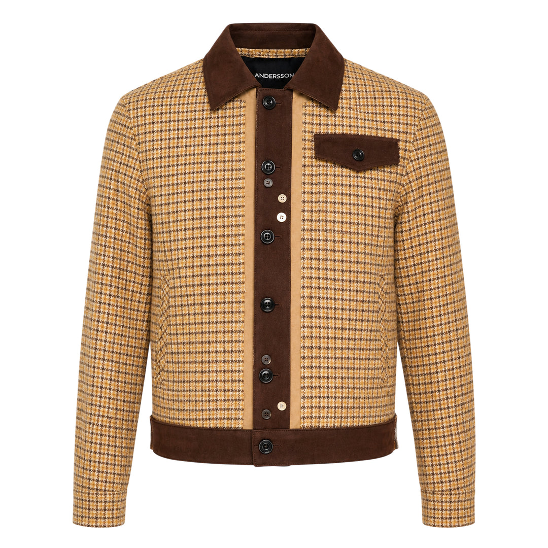 Japanese Tweed Trucker Jacket