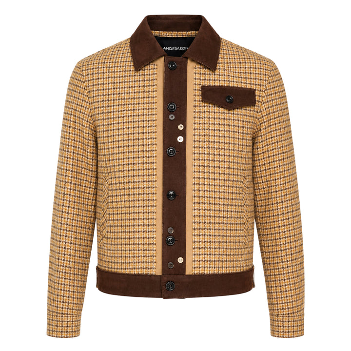 Japanese Tweed Trucker Jacket