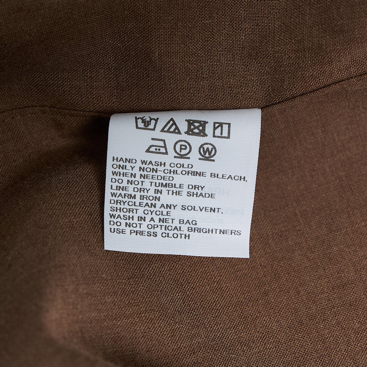 Long Sleeve Ramie Shirt