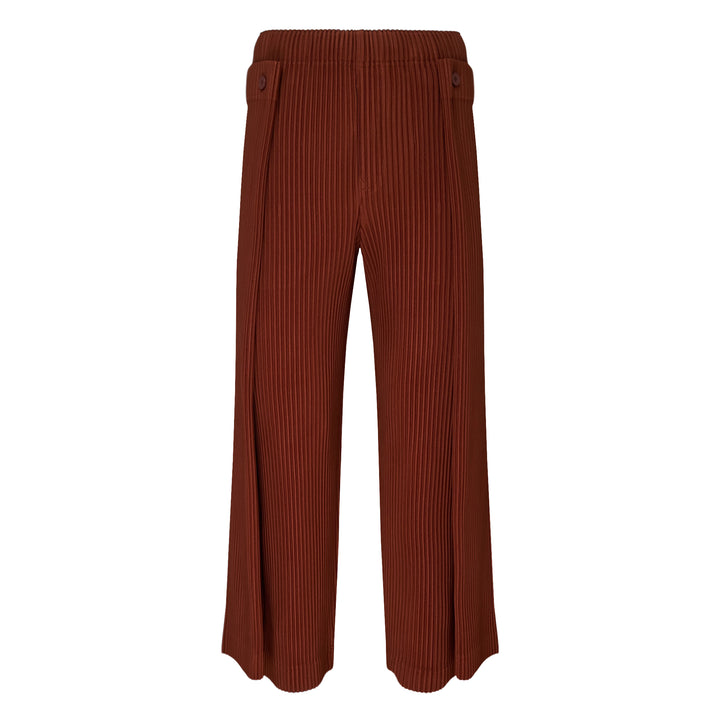 Motion Blur Pleated Pants