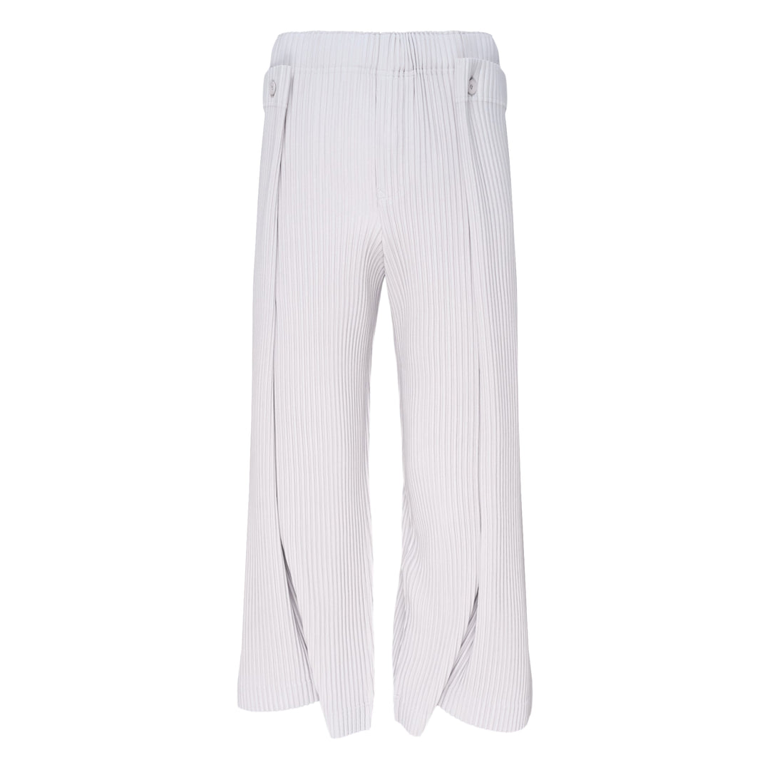 Motion Blur Pleated Pants