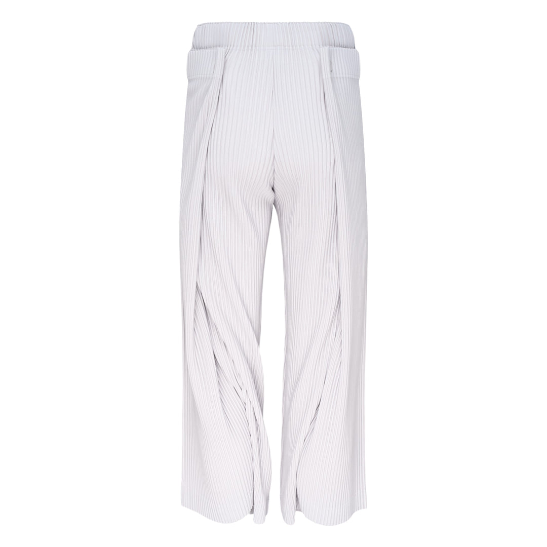 Motion Blur Pleated Pants
