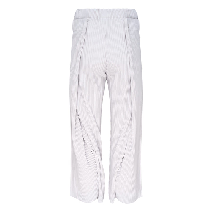 Motion Blur Pleated Pants