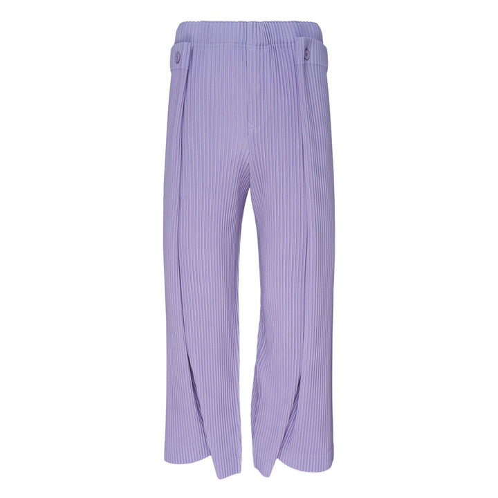 Motion Blur Pleated Pants