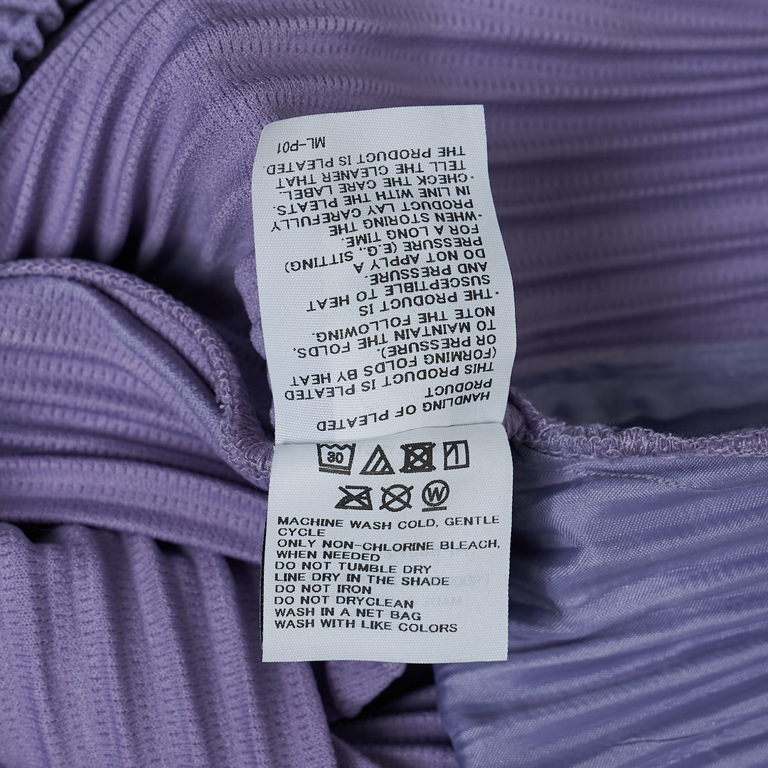 Motion Blur Pleated Pants