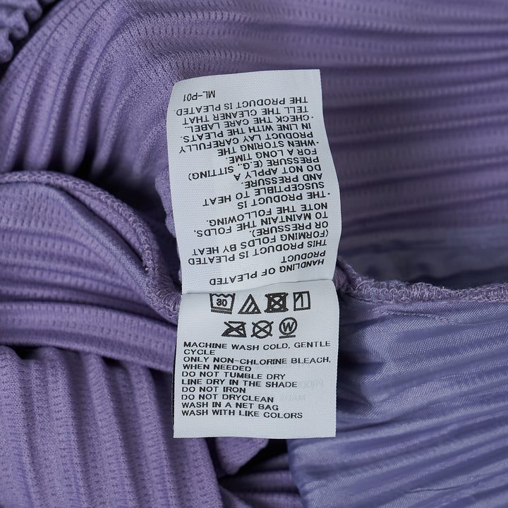 Motion Blur Pleated Pants