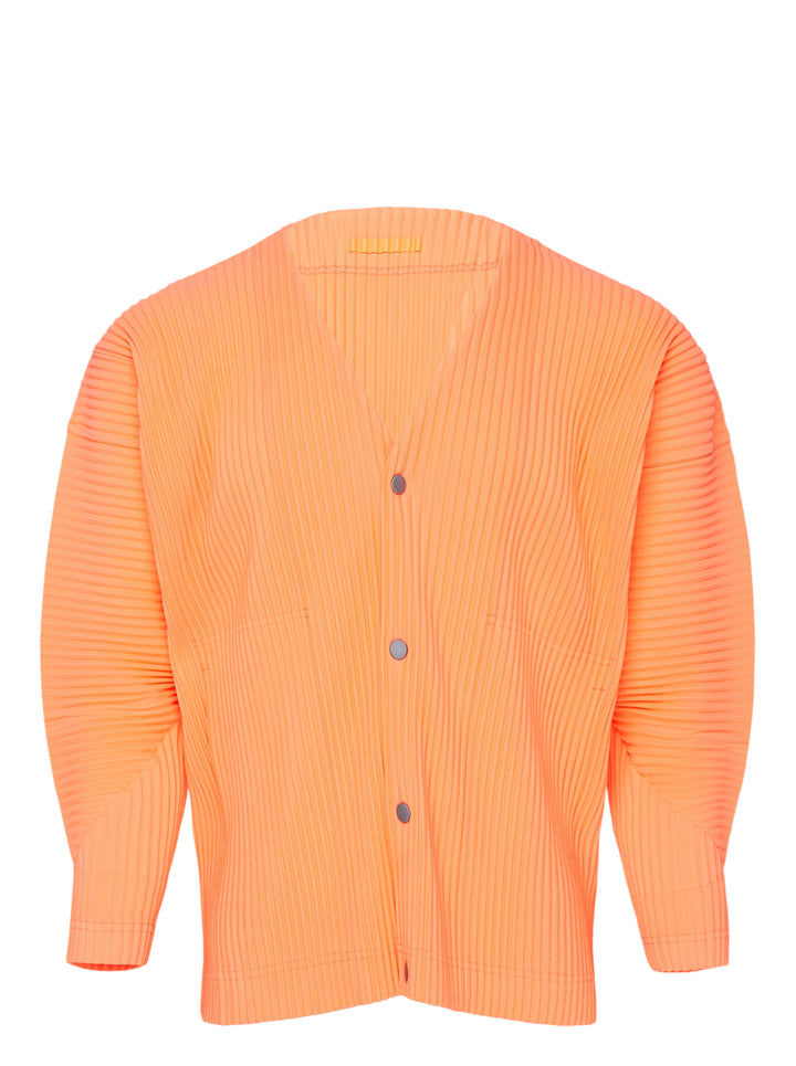 HOMME PLISSE ISSEY MIYAKE Monthly Colors September Pleated Cardigan