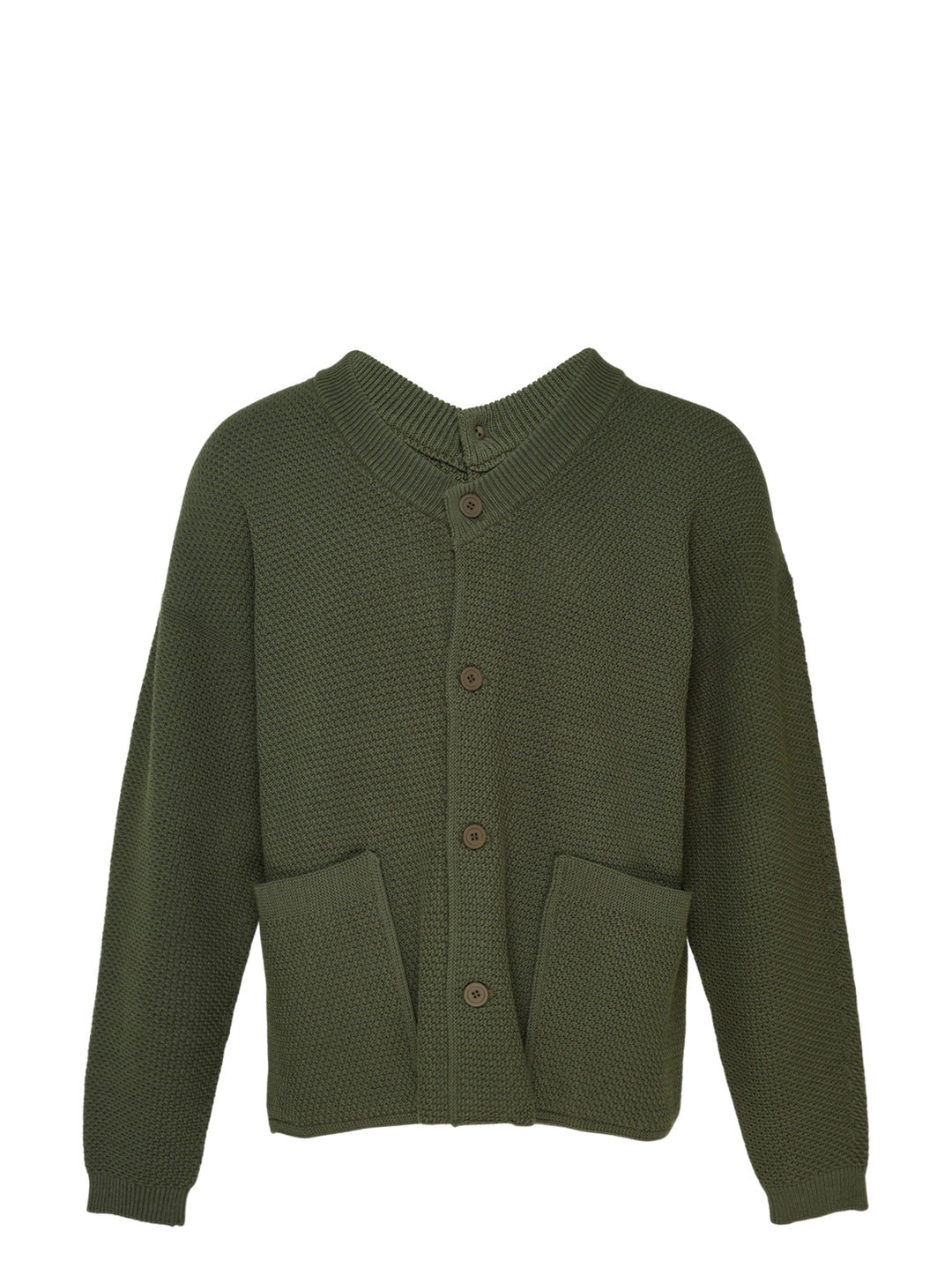 HOMME PLISSE ISSEY MIYAKE Rustic Knit Cardigan