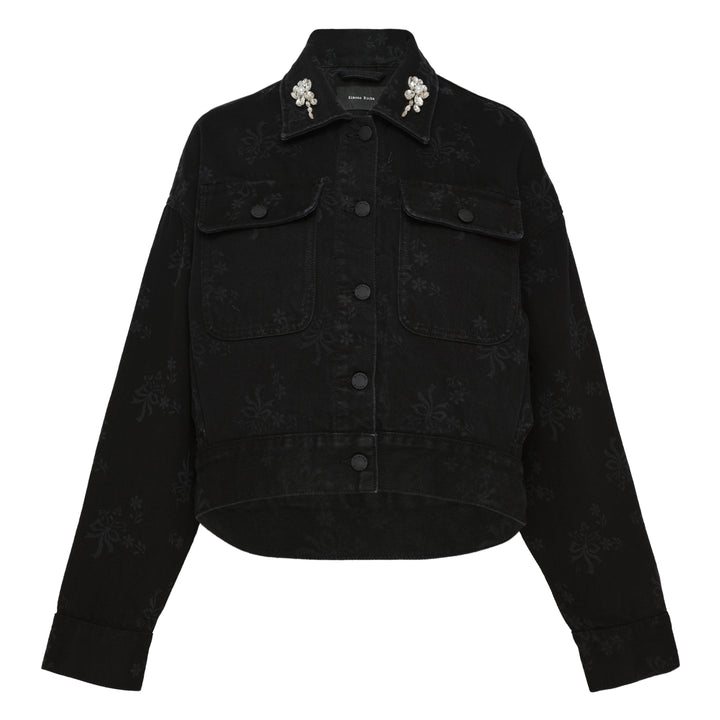 Cropped Utility Pocket Jacket