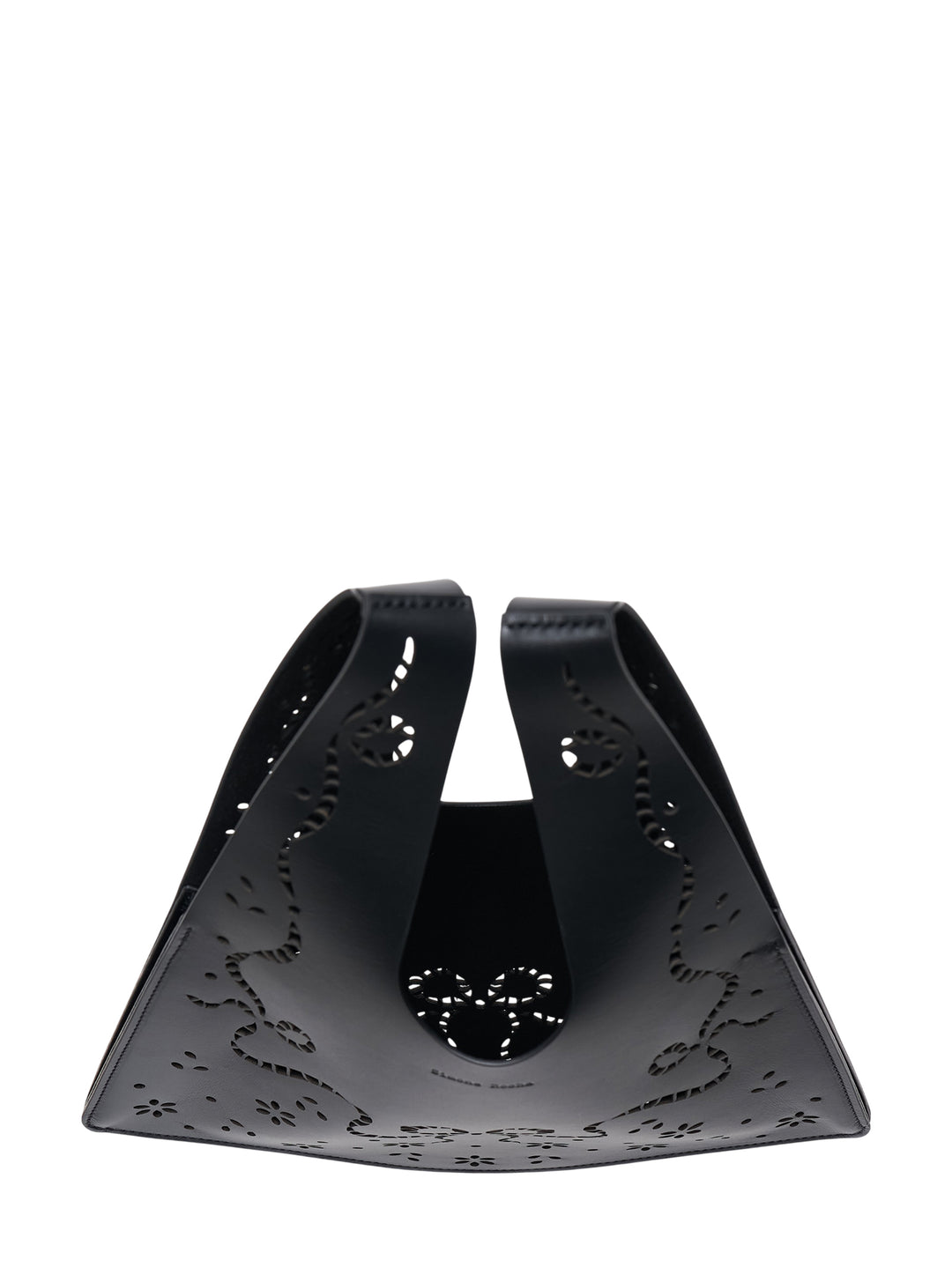 Mini Lasercut Lace Shopper Bag