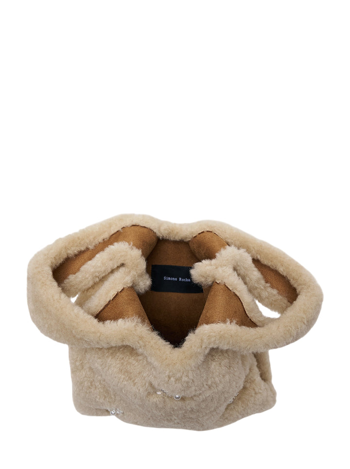 Mini Faux Fur Shopper Bag