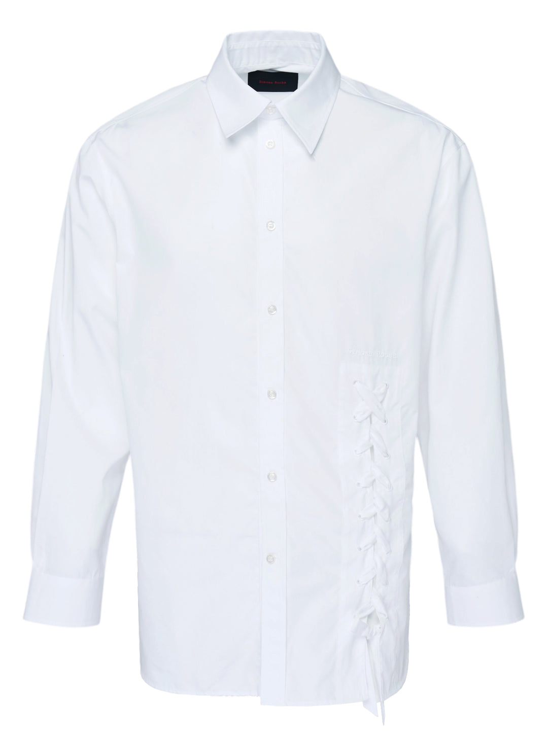 Lace Up Hem Easy Shirt