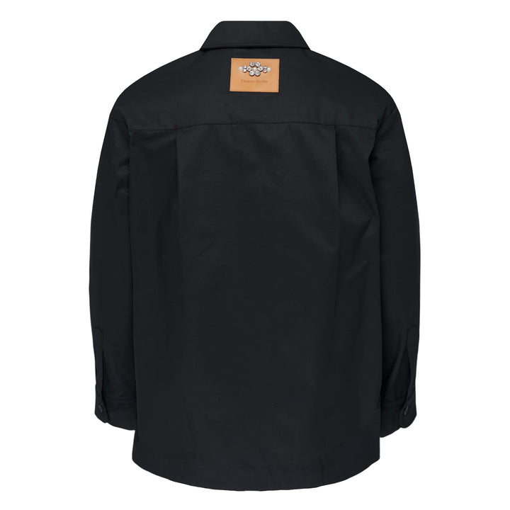 Military Cotton Twill Overshirt