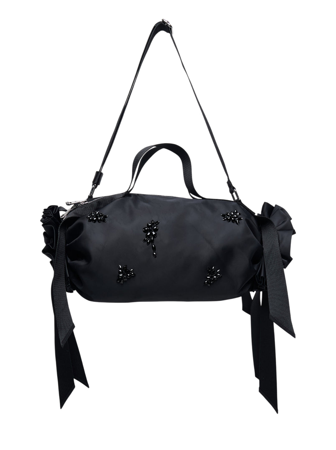 Double Ribbon Rosette Bag