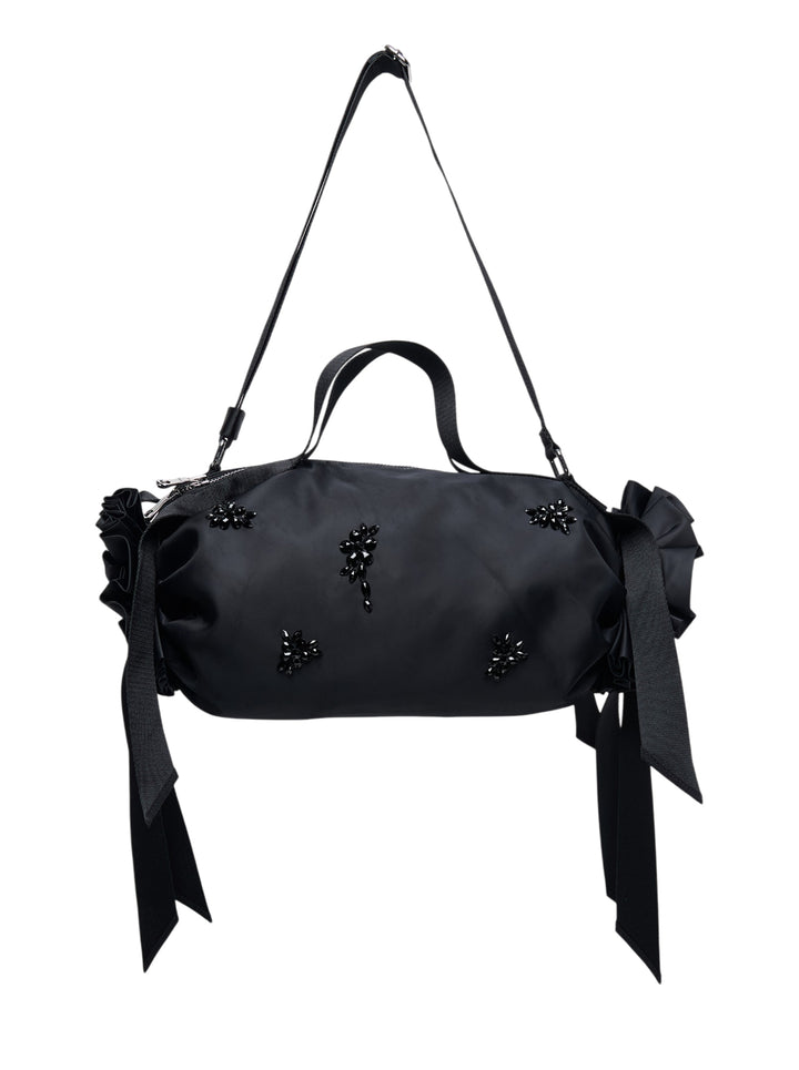 Double Ribbon Rosette Bag