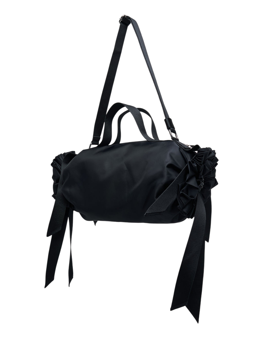 Double Ribbon Rosette Bag