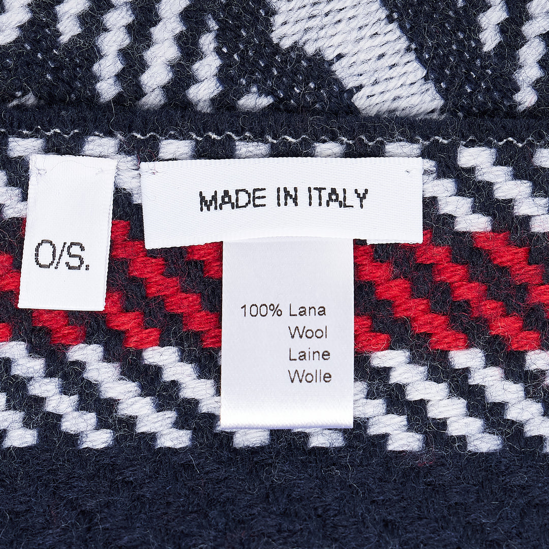 Varsity Scarf in Fine Merino