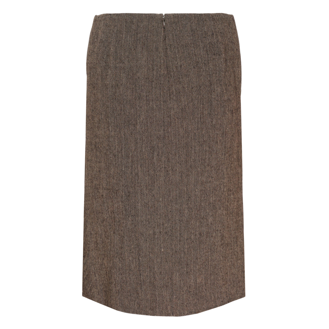 Bow Detail Draped Skirt