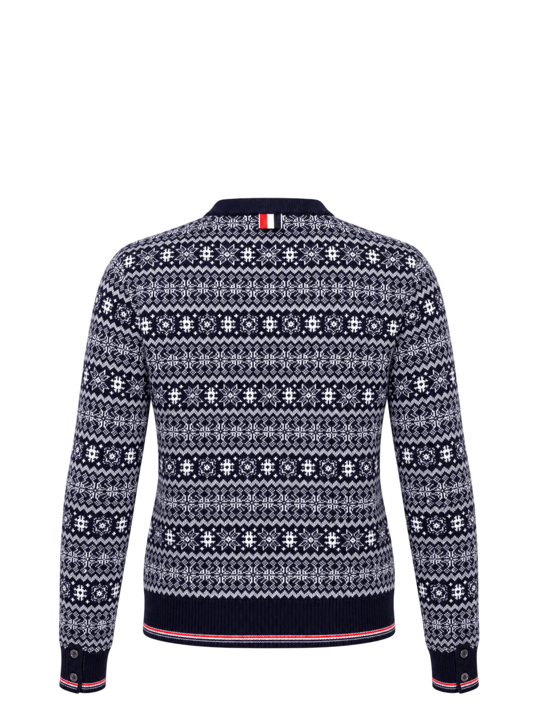 Thom Browne Snowflake Fair Isle Cardigan - view 2