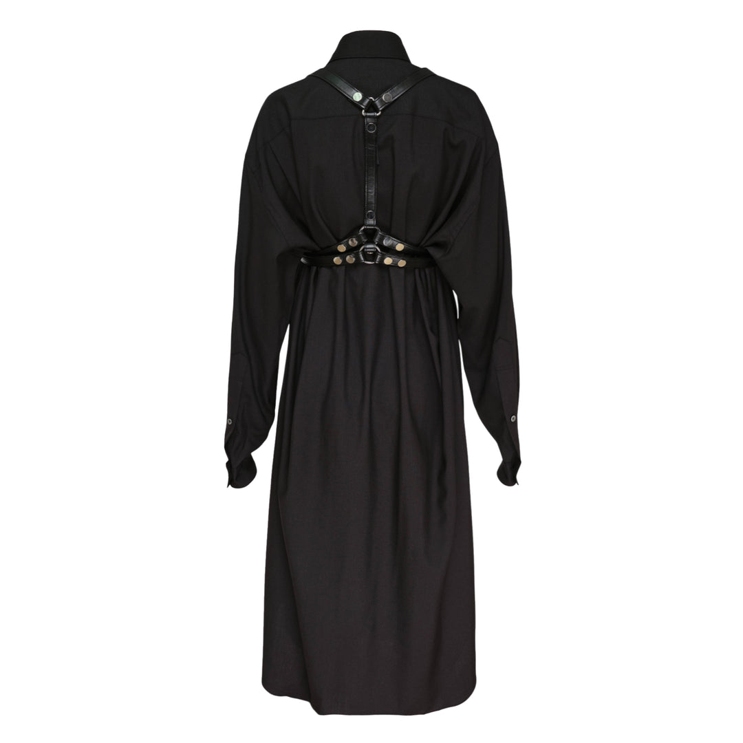 Oversized Shirt Dress With Harness