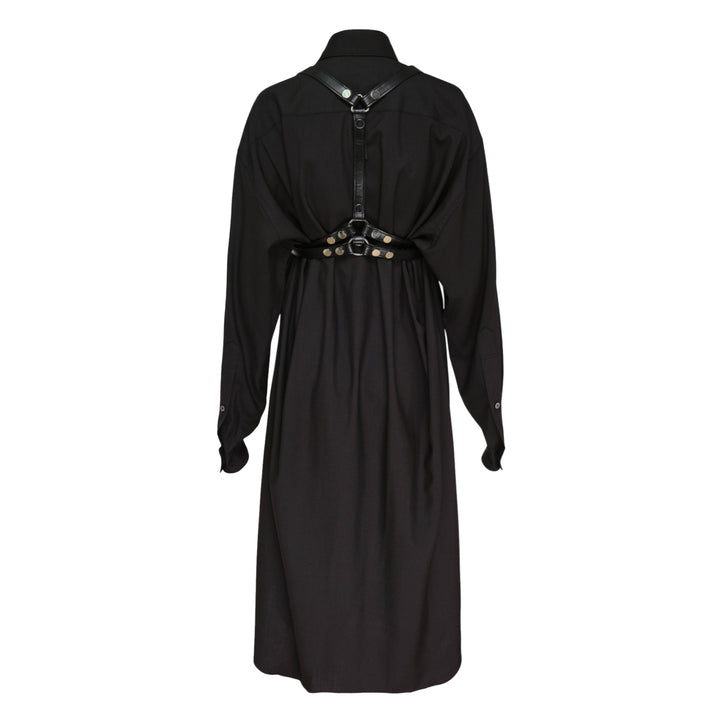 Oversized Shirt Dress With Harness
