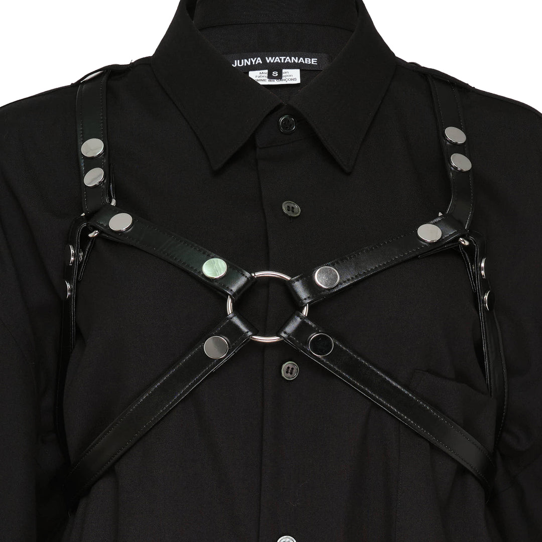 Oversized Shirt Dress With Harness
