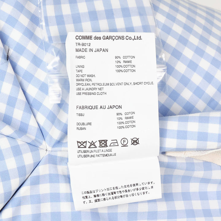 Puff Silhouette Patchwork Blouse