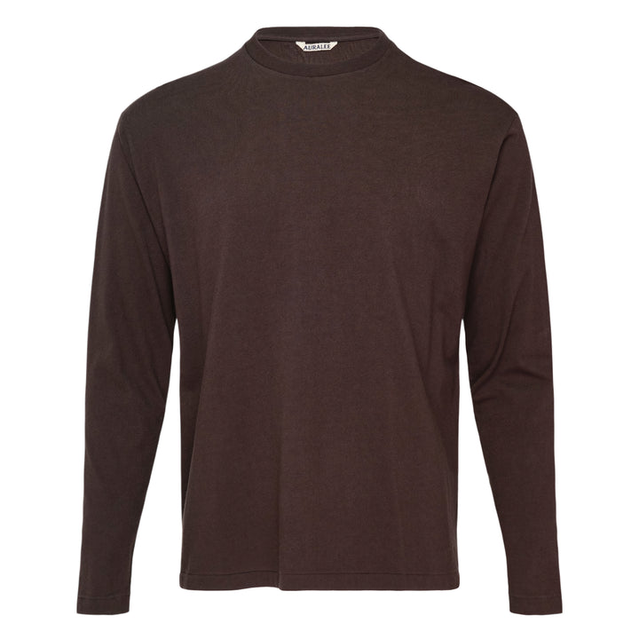Brushed Organic Cotton Long Sleeve Tee