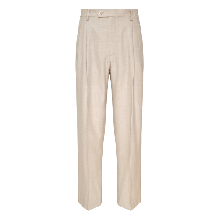 Super Light Wool Two-Tuck Slacks