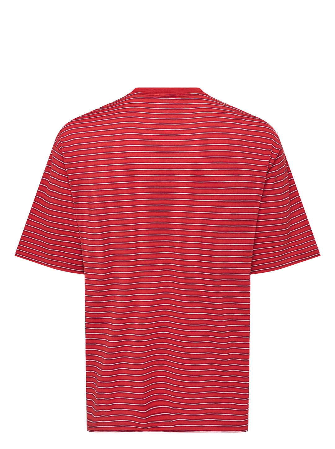 AURALEE Soft Smooth Wool Stripe Jersey Tee - view 2