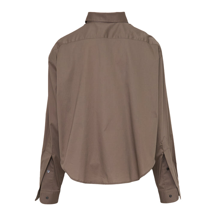 Belted Button Down Blouse