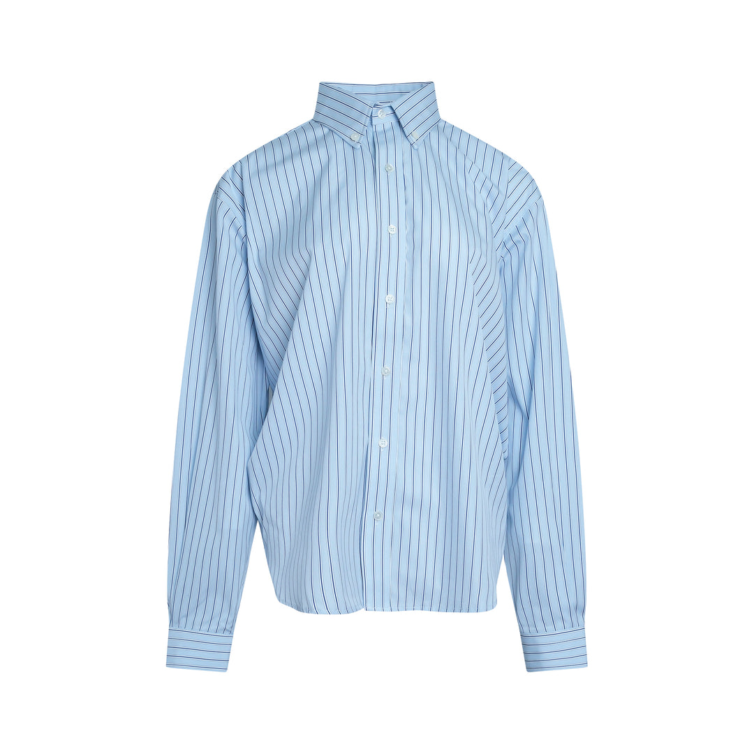 Belted Button Down Blouse