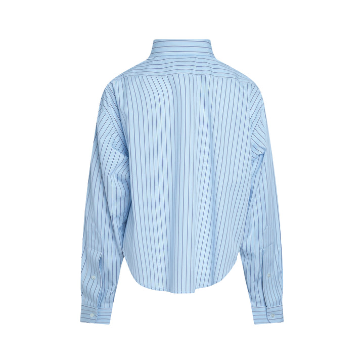 Belted Button Down Blouse