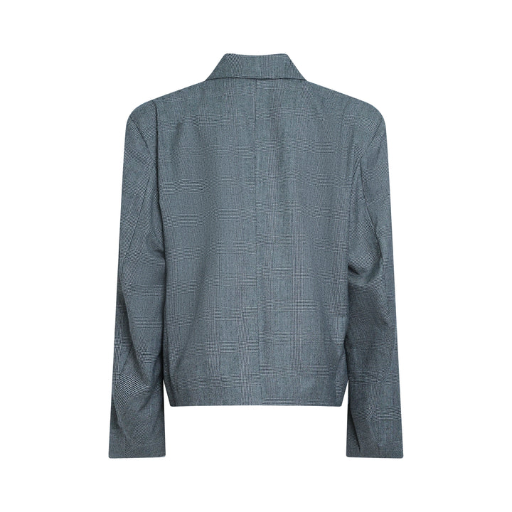 Slouchy Double-Breasted Blazer