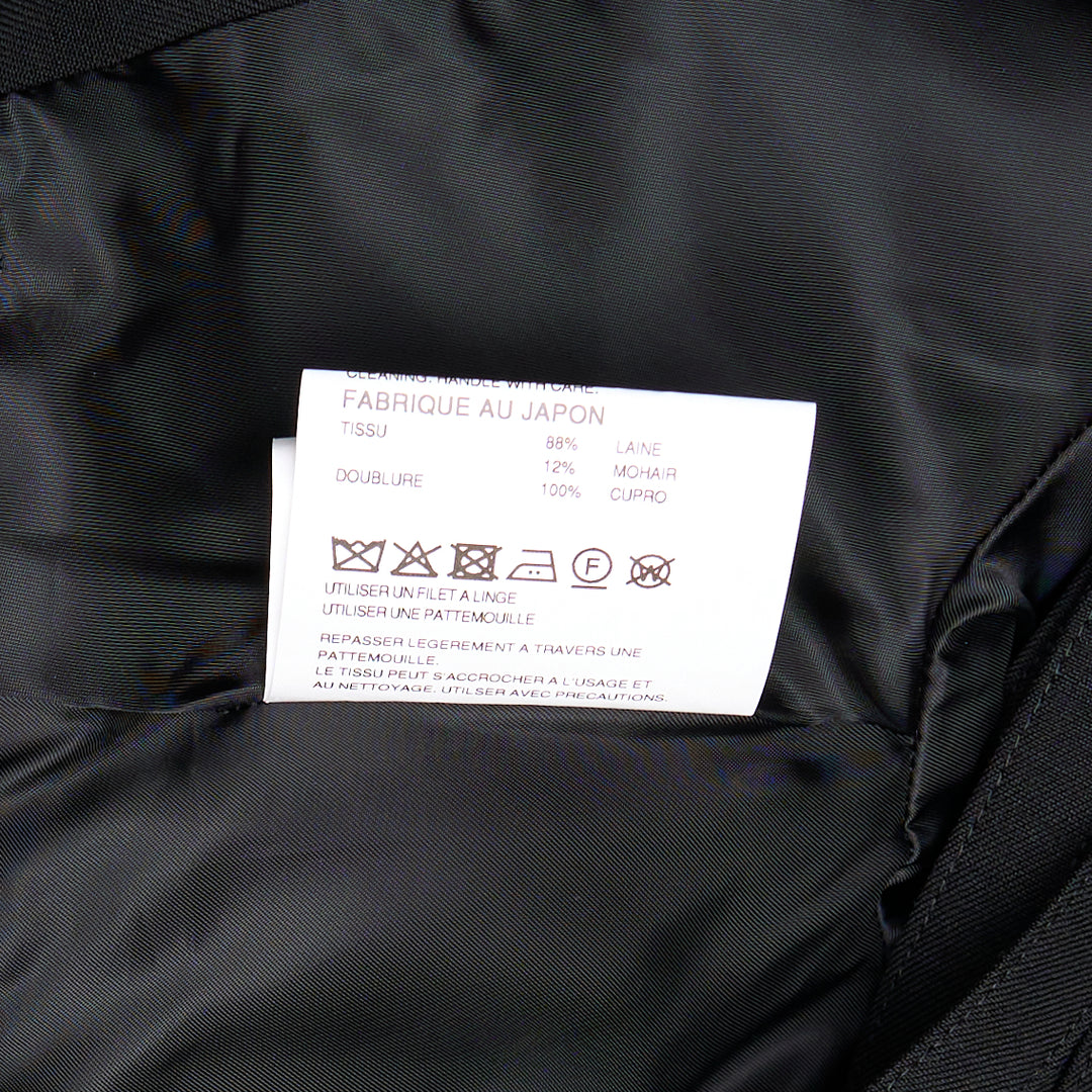 Cropped Slashed Front Jacket