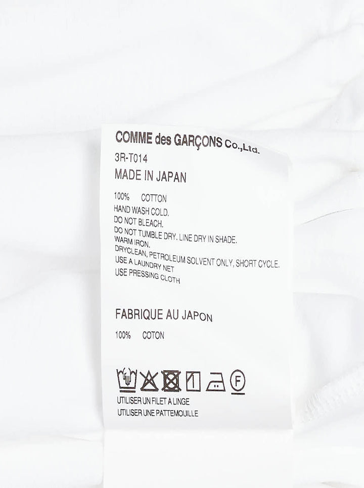 Noir Kei Ninomiya Short Sleeve Gathered Peplum Tee - view 3