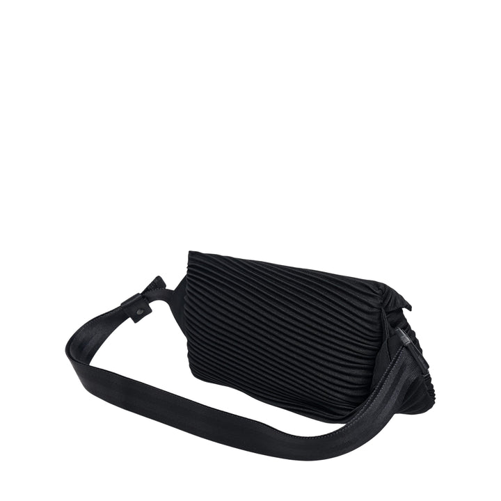 Bias Pleats Waist Bag